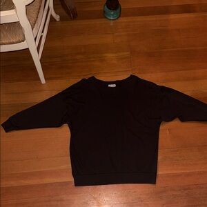 Black Long Sleeve Top